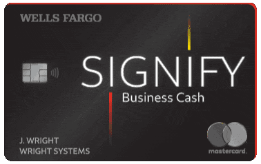 Wells Fargo Signify Business Cash Card