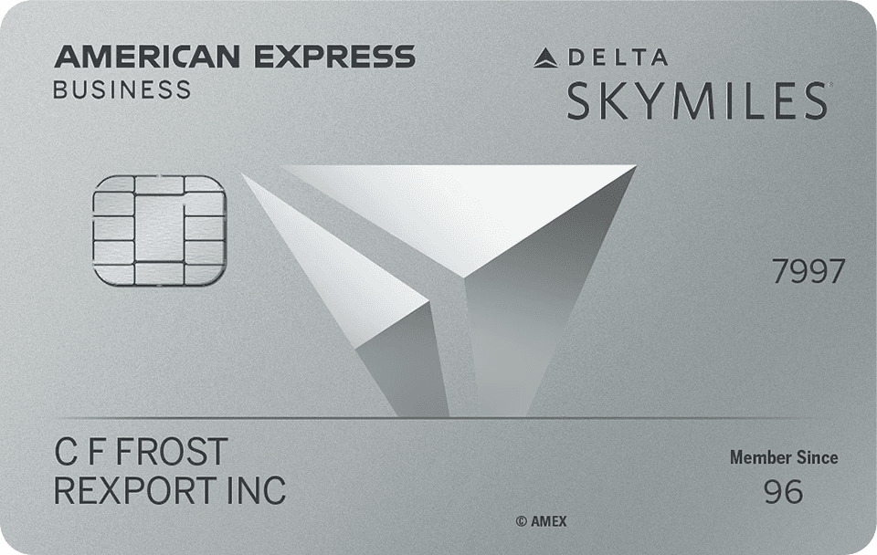 Delta SkyMiles Platinum Business American Express